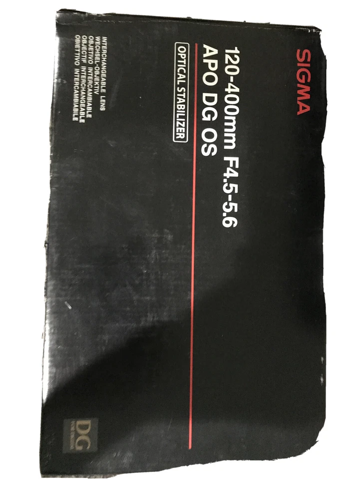 Sigma APO 120-400mm f/4.5-5.6 DG OS HSM for Nikon - Image 1 of 1