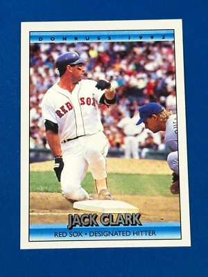 1992 Donruss Jack Clark #169 Boston Red Sox (P) - Image 1 of 2