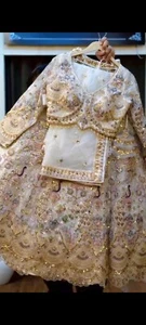Indian Lengha Pakistani Bollywood Wedding Wear Party Bridal Ethnic Lehenga Choli - Picture 1 of 4
