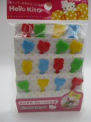Horquilla Torune SANRIO HELLO KITTY 16 piezas para lonchera Bento Foto 1 de 2