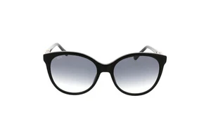 Tod's TO0174 01B Black Round Plastic Sunglasses Frame 55-17-135 TO 0174 Italy - Picture 1 of 5