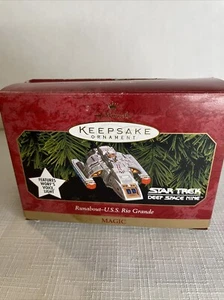 Hallmark Keepsake Star Trek Deep Space Nine USS Rio Grande Magic 1999 - Picture 1 of 11