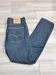 Levis 508 Jeans Mens 36(34 x 30)Blue Denim Stretch Tapered Leg - Bild 1 von 14