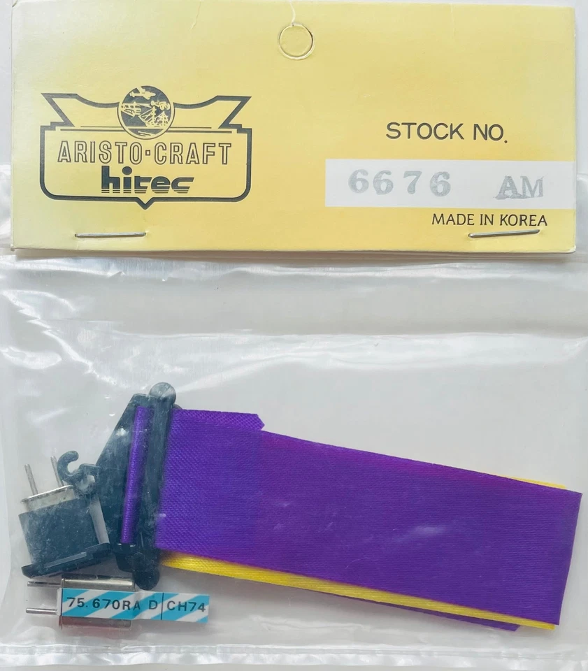 Aristo-Craft 75.670MHZ AM Receiver and Transmitter Crystals 6676AM - Image 1 of 1