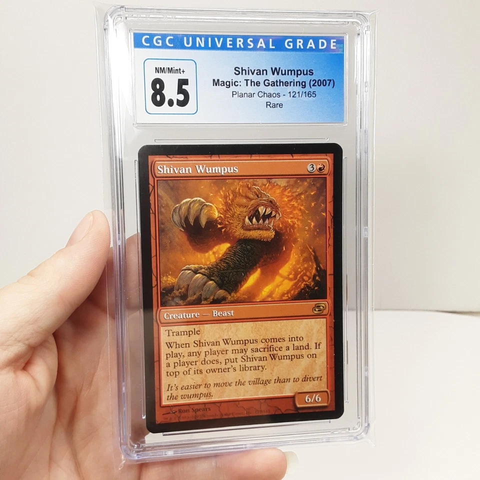 MTG - Planar Chaos - Shivan Wumpus - Graded CGC 8.5 - Image 1 of 3