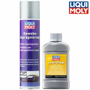 LIQUI MOLY 1554 + 1594 Leder Pflege 250ml & Gewebe Imprägnierung 400 ml  - Bild 1 von 3