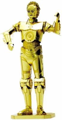 Tenyo Metallic Nano Puzzle 3D Star Wars C-3PO W-MN-017 Brand New - Image 1 of 3