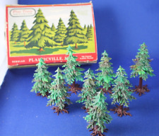 Plasticville - O-O27 - #1404-79 "Pine Trees" - COMPLETE - Box