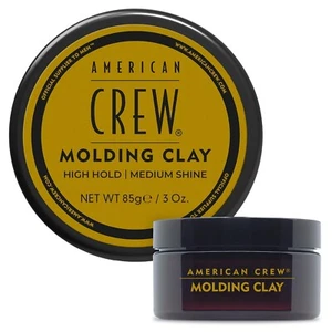 American crew Molding Clay, Like Styling Gel w Strong Hold & Medium Shine, 3 oz - Picture 1 of 6