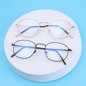 Anti-Blue Light Glasses Computer Goggles Ultra Light Frame Metal Eyeglasses - Picture 1 of 17