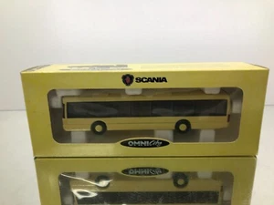 JOAL SCANIA OMNICITY BUS COACH -YELLOW 1:50- GOOD IN DEALER BOX - Picture 1 of 11