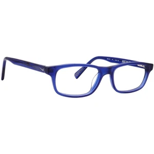 Nike Junior Eyeglasses 5014 430 Matte Transparent Blue Square Frame 49[]15 135 - Picture 1 of 6