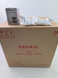 Keurig K55 Coffee Maker K-Classic Single Serve K-Cup Pod Rhubarb NEW - Picture 1 of 3