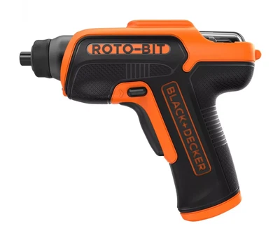 Black & Decker CS36BSC 3.6V Roto-Bit Cordless Screwdriver 180 RPM, LED + 8-Bits - Image 1 of 4