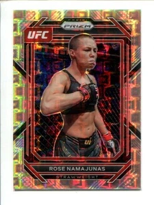2023 Panini Prizm UFC Premium Box Set Prizm #136 Rose Namajunas #/99 - Picture 1 of 3