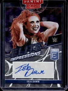 2023 Donruss Elite WWE Isla Dawn Impressions Auto #EI-ISL - Picture 1 of 2
