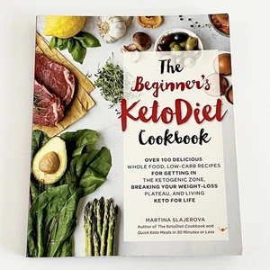 The Beginner's Keto Diet Cookbook Paperback Book Martina Slajerova Health Food - Picture 1 of 7