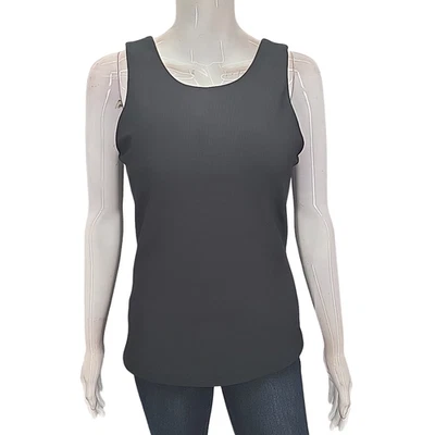 Camiseta sin mangas 32 Degrees Cool para mujer sujetador incorporado talla pequeña negra camisa sin mangas Foto 1 de 4