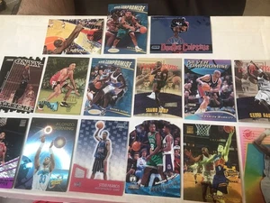 LOT 15 PREMIUM BASKETBALL INSERTS TOPPS STADIUM CLUB W/ BEAM TEAM HOOP SCREAMS + - Picture 1 of 7