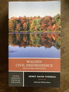 Walden Civil Disobedience and Other Writings by Henry David Thoreau Norton 2008 - Picture 1 of 9