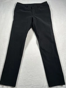 Pantalone Lululemon ABC Slim Utilitech Resistente all'abrasione LM5ABMS Nero Taglia 36x34 - Foto 1 di 12