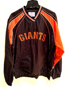 San Francisco Giants jacket-V-Neck Pull-Over-Mid-Weight-Classic gear-Medium - Picture 1 of 2