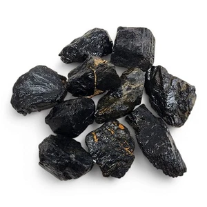 Schwarzer Turmalin grob Lot Brasilien 3 Pfund - Bild 1 von 1
