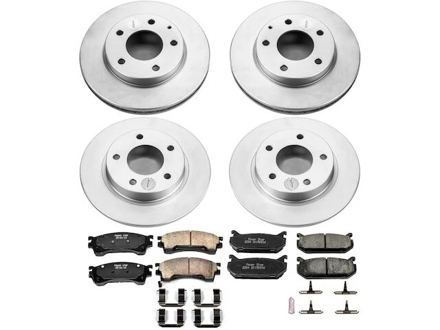 Pastilha de freio dianteiro e traseiro e kit de rotor 62SJQN71 para sonda 1995 1993 1994 1996 - Imagem 1 de 1