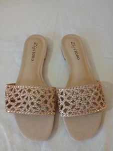 Zigi Soho Taniya  Embelished Slide Sandal New No Box Size 7M - Picture 1 of 5