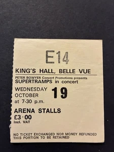 Supertramp Ticket 1977 - Bild 1 von 1