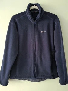 Berghaus Women’s Blue UK14 Fleece Jacket Full Zip Polartec Long Sleeve - Picture 1 of 7