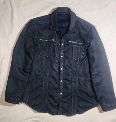 John Varvatos Men's Sheepskin Jacket Size Medium - Image 1 of 4