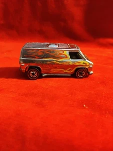 Super van vintage Hot Wheels Redline 1974 Super Chromes con llamas - Imagen 1 de 8