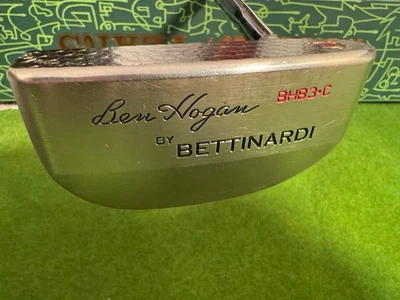 Ben Hogan BY BETTINARDI Model BHB3-C RH Putter With Original Magnetic Head Cover - Image 1 of 4