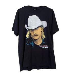 Vtg Alan Jackson 1992 A Lot About Livin Tour Band Tee Men’s Sz L Screen Stars. - Picture 1 of 7