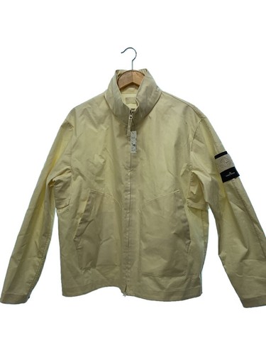 Giacca STONE ISLAND cotone avorio tinta unita abbigliamento casual #EG ADA