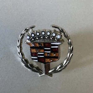 Cadillac Hat Pin Lapel Pin Crest Emblem Accessory Badge GM Eldorado Deville 66 - Picture 1 of 4