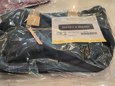 DOONEY & BOURKE FRONT ZIP TOTE TEAL  NEW IN PACKAGE - Image 1 of 4