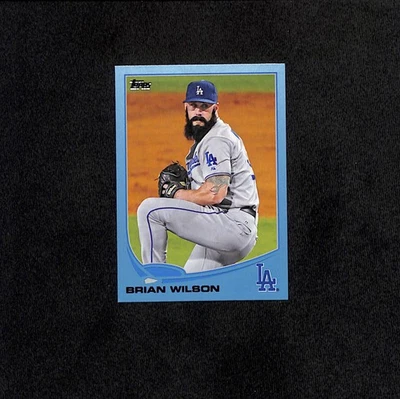 Brian Wilson 2013 Topps Update - Wal-Mart Blue #US254 Los Angeles Dodgers Foto 1 de 2