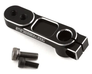 ProTek RC Alu Servo Horn Doppeloffset Heavy Duty klemmbar lang 25 Zähne schwarz  - Bild 1 von 4