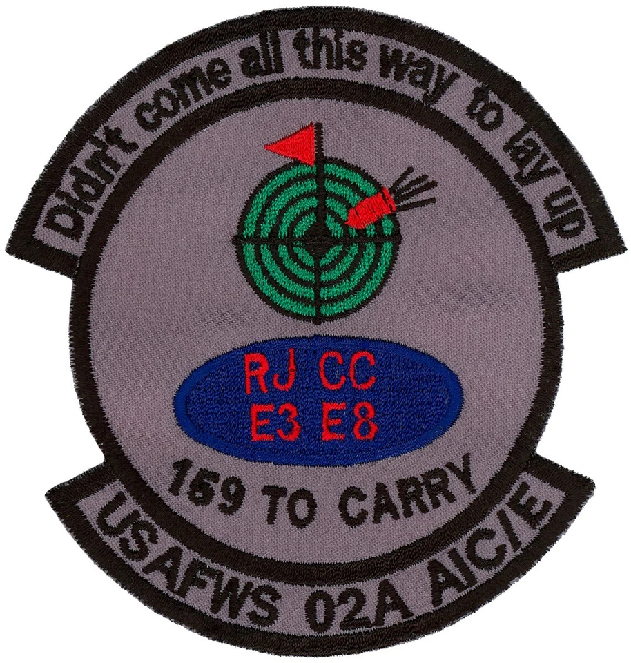 USAF 8th WEAPONS SQUADRON PATCH – USAFWS WIC CLASS 2002 A/C/E - Image 1 of 1
