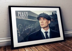 Peaky Blinders Tommy Shelby Autographed Movie Poster Print. Great Momorabilia - Bild 1 von 3