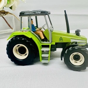 Cornwell Farm ACE Trattore Diecast con Driver - Giocattolo Farm Logging Verde e Nero - Foto 1 di 12