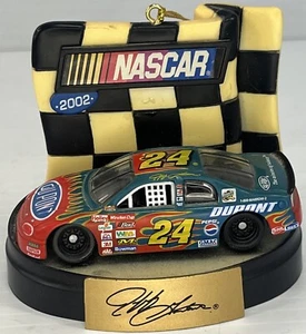Jeff Gordon Dupont #24 NASCAR auto da corsa datata ornamento da collezione 2002 - Foto 1 di 5