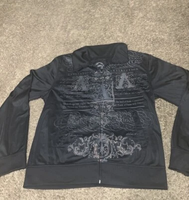 Chaqueta con cremallera Modern Culture XL negra/marrón Foto 1 de 4