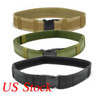 Military Tactical Nylon Adjustable Buckle Waistband Rescue Rigger Combat Belt
