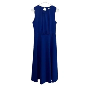 Neu mit Etikett Calvin Klein Kleid Größe 2 Rundhals ärmellos gerafft - Bild 1 von 5