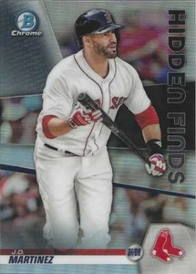 Bowman Chrome J.D. 2020 Inserto de hallazgos ocultos de los Medias Rojas de Boston MARTINEZ # HF-JDM - Imagen 1 de 2