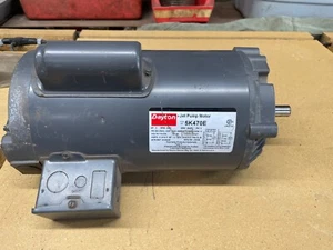 2hp Dayton Jet Pump electric motor 3450rpm single phase - Picture 1 of 4
