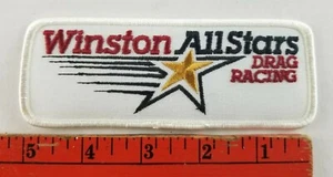 Patch vintage anni 70 NHRA Winston All Stars Drag Racing - Foto 1 di 2